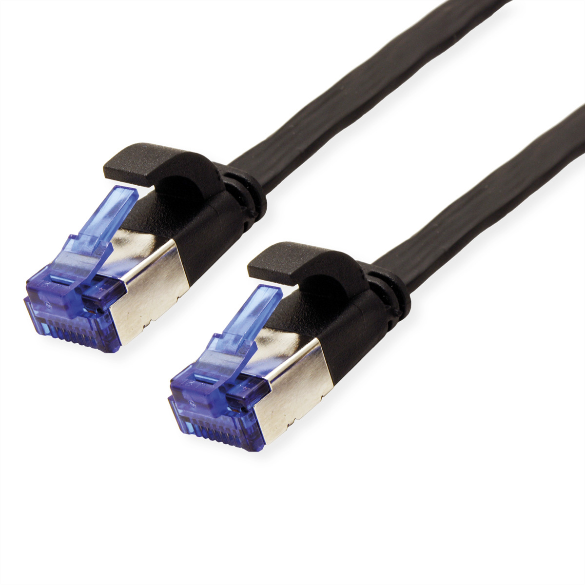 Roline Value 21.99.0830. Snoerlengte: 0,5 m, Kabel standaard: Cat6a, Kabelafscherming: F/UTP (FTP), Aansluiting 1: RJ-45, Aansluiting 2: RJ-45