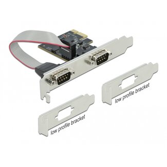 DeLOCK Delock PCI Express Card to 2 x Serial RS-232