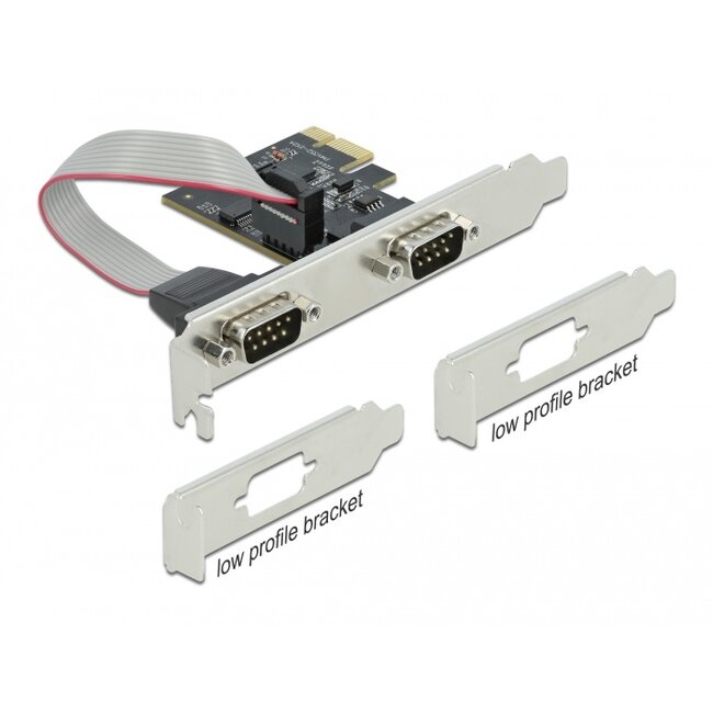 Delock PCI Express Card to 2 x Serial RS-232