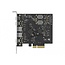 Delock PCI Express x4 Card to 3 x USB Type-C™ + 2 x USB Type-A - SuperSpeed USB 10 Gbps