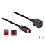 Delock PoweredUSB extension cable 24 V 1 m