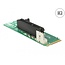 Delock Adapter M.2 Key M male to PCI Express x4 Slot