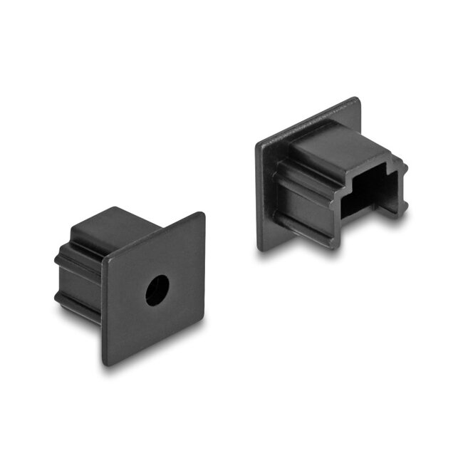 Delock Dust Cover for RJ12 female without grip 10 pieces black