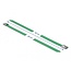 Delock Stainless Steel Cable Ties L 400 x W 7.9 mm green 10 pieces