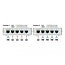 Delock Switch RJ45 10/100 Mbps 4 port manual bidirectional