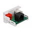 Delock Easy 45 Module 2 x RCA female to RJ45 female port 22.5 x 45 mm