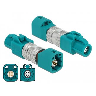DeLOCK Delock Adapter HSD Z female to HSD Z male