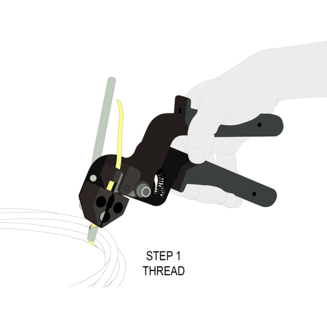 Delock Cable tie installation tool for stainless steel cable ties