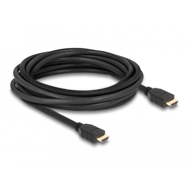 Delock High Speed HDMI Cable 48 Gbps 8K 60 Hz black 5 m