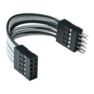 InLine® InLine® USB interne verlengkabel, 2x 5-pins Male/Female, 1:1, 5cm