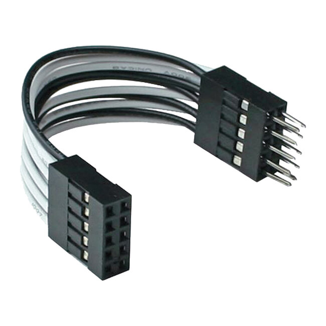 InLine® USB interne verlengkabel, 2x 5-pins Male/Female, 1:1, 5cm