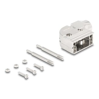 DeLOCK Delock D-Sub Housing for 9 pin male / female 90° angled