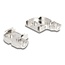 Delock D-Sub Housing for 9 pin male / female 90° angled