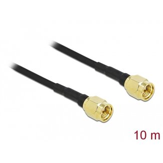 DeLOCK Delock Antenna Cable SMA plug to SMA plug LMR/CFD100 10 m low loss