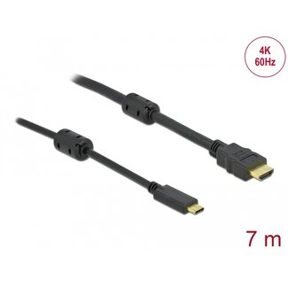 DeLOCK Delock Active USB Type-C™ to HDMI Cable (DP Alt Mode) 4K 60 Hz 7 m