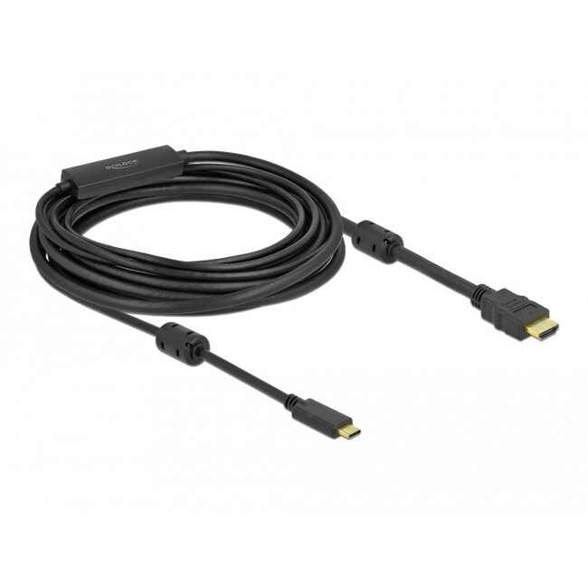 Delock Active USB Type-C™ to HDMI Cable (DP Alt Mode) 4K 60 Hz 7 m