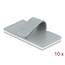 Delock Cable clamp self-adhesive steel 10 pieces