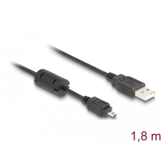 DeLOCK Delock Cable camera Nikon 8pin UC-E6 USB 1,80 m