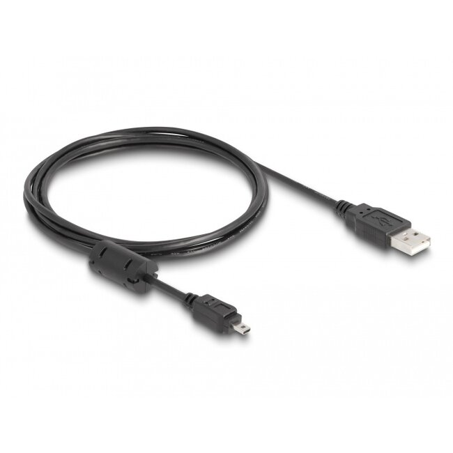 Delock Cable camera Nikon 8pin UC-E6 USB 1,80 m