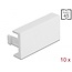 Delock Easy 45 Module Cover Plate 45 x 22.5 mm 10 pieces white