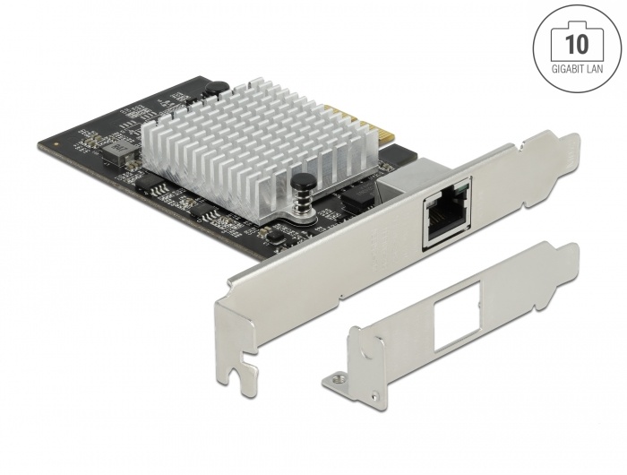 DeLOCK PCIe x2 Karte 1x RJ45 10 Giga LAN