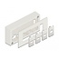 Delock Surface-mounted Housing for Easy 45 Modules 152 x 82 mm, white