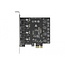 Delock PCI Express x1 Card to 4 x external USB Type-A female SuperSpeed USB (USB 3.2 Gen 1)
