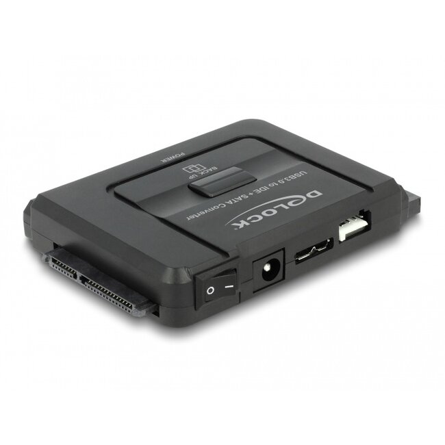 Delock Converter USB 5 Gbps to SATA 6 Gb/s / IDE 40 pin / IDE 44 pin with backup function