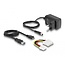 Delock Converter USB 5 Gbps to SATA 6 Gb/s / IDE 40 pin / IDE 44 pin with backup function