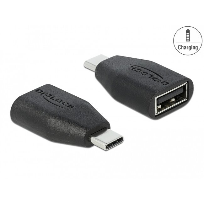 Delock USB Data Blocker USB Type-C™ male to Type-A female