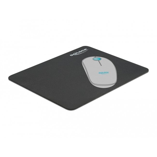 Delock Mouse pad black 220 x 180 mm