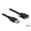 Delock Cable USB 3.0 Type-A male to Type Micro-B male with screws 2 m