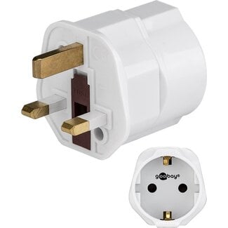 Goobay Goobay Mains Adapter UK, White