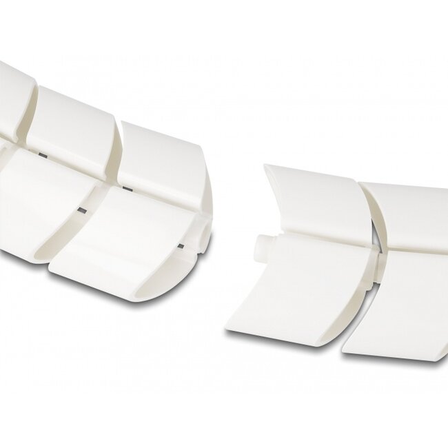 Delock Cable Duct for desk 740 x 75 mm height adjustable white