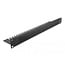 Delock 19″ Cable Management Brush Strip with Cable Support Plate 1U black
