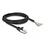 Delock Cable RJ50 male to open wire ends S/FTP 2 m black
