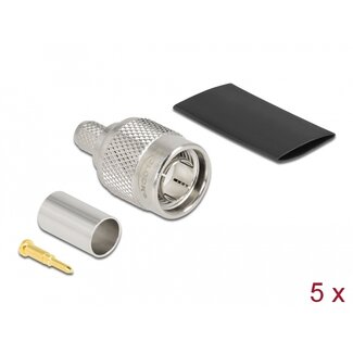 DeLOCK Delock TNC plug for crimping RG-59 with matching shrink tube