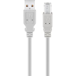 Goobay Goobay USB 2.0 Hi-Speed Cable, Grey 3 m