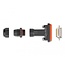 Delock D-Sub 15 pin male with housing IP67 waterproof