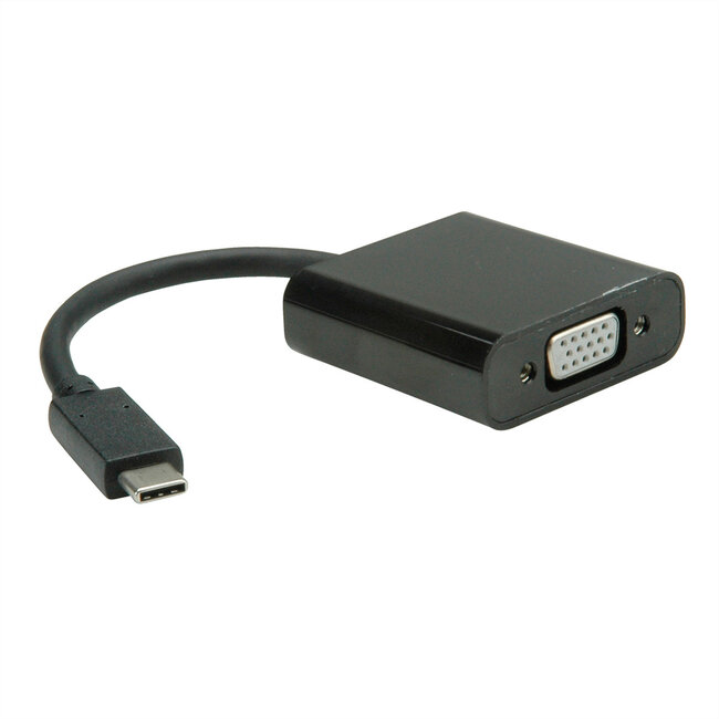 VALUE Beeldschermadapter USB Type C - VGA, Audio