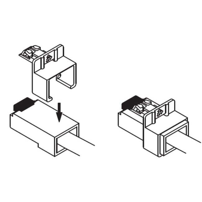 Delock RJ45 Secure Clip Starter Set 20 pieces