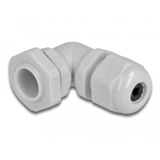 DeLOCK Delock Cable Gland 90° angled PG9 grey