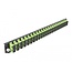 Delock 19″ Splice Box Front Panel 24 port SC Duplex limegreen