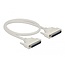 Delock Serial Cable D-Sub 37 male to male 0.5 m
