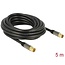 Delock Antenna Cable IEC Plug > IEC Jack RG-6/U 5 m black