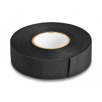 DeLOCK Delock Cloth Tape 25 m x 25 mm untearable self-adhesive black