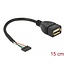 Delock Cable USB 2.0 pin header female 2.00 mm 5 pin > USB 2.0 Type-A female 15 cm