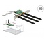 Delock PCI Express Card > 1 x internal M.2 Key A Slot with 3 external Antennas – Low Profile Form Factor