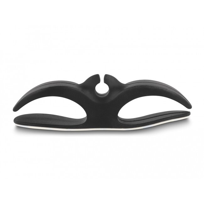 Delock Cable holder with 3 feed-throughs self-adhesive set 3 pieces