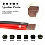 Luidspreker kabel (koper) | 2x 0,35mm² | rood/zwart | 100 meter